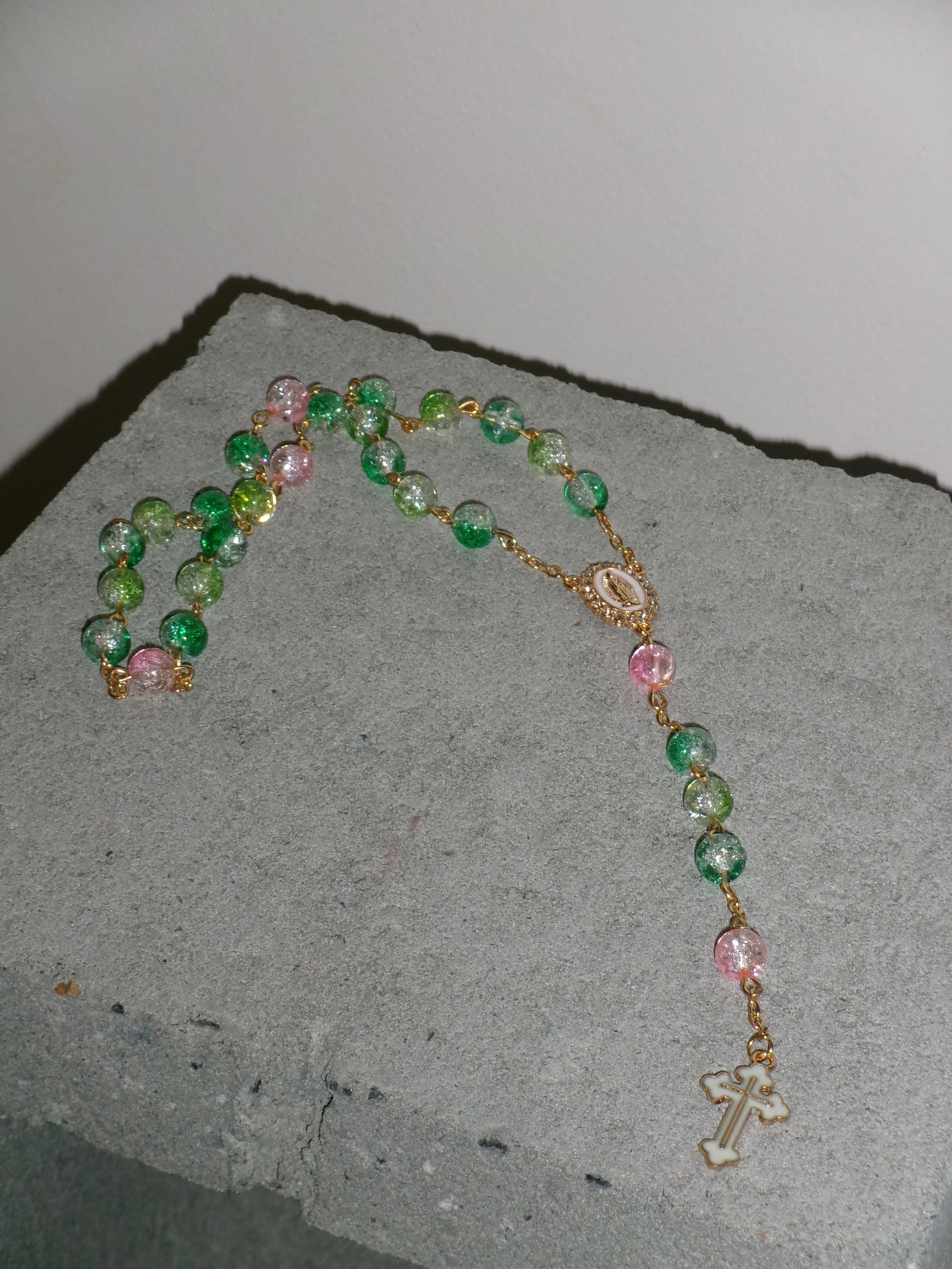 Emerald Green Two-Decade Rosary