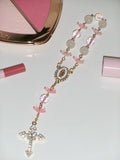 Pink Petal Rosary