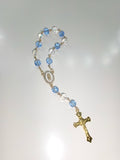 Crystal Blue Rosary